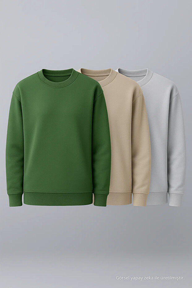Women's Premium Casual Winter 3-Piece Sweatshirt