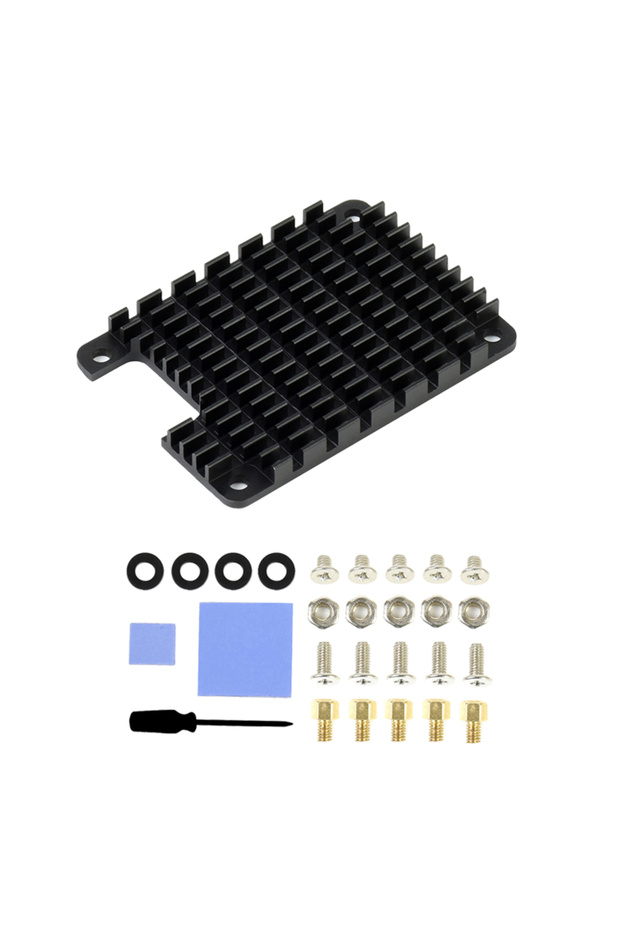 Heatsinks Aluminum Alloy Heatink for Raspberry Pi CM4 with Silicone Heat Dissipation Pad for Raspber