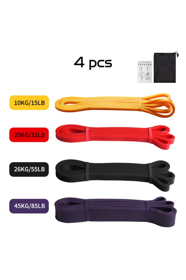 h6.4h13h19zi bd Workout Pilates Latex Resistance Band Sport Fitness Exercise Elastic Band Heavy Duty