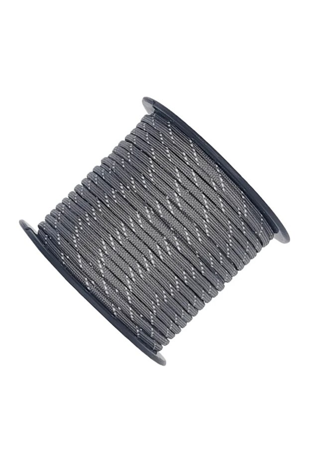 30M gray 50/100m Multifunctional 7 Core Reflective 550 Paracord Rope 4 mm Camping Survival EDC Outdo