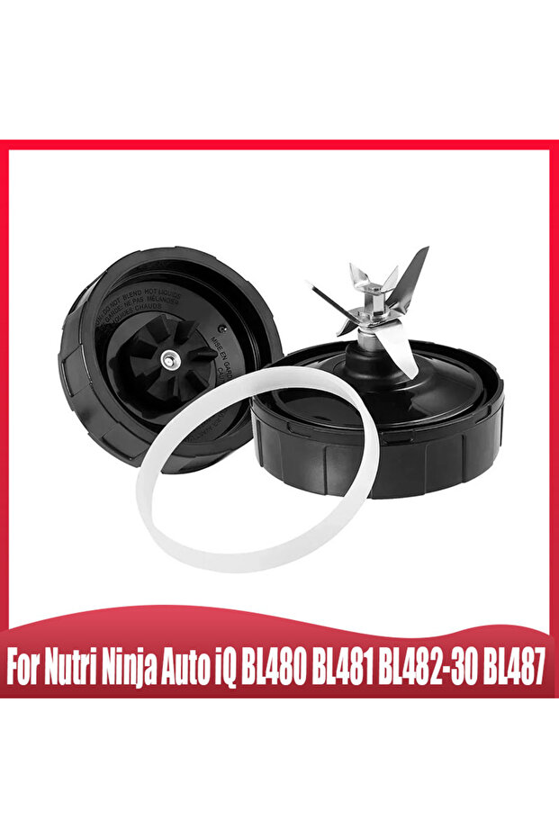 For Nutri Ninja Auto iQ BL480 BL481 BL482-30 BL487 Blender Juicer 7 Fin Extractor Bottom Blade,With