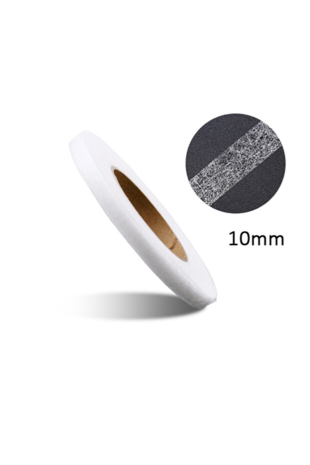 Width 10mm 70 Yards Hot Melt Double Sided Sewing Accessory Adhesive Tape Cloth Apparel Fusible Inte