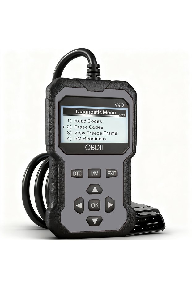 Grey Car Obd2 Scanner Diagnostic Tool Code Reader Engine Fault Code Reader Scanner Can Diagnose All