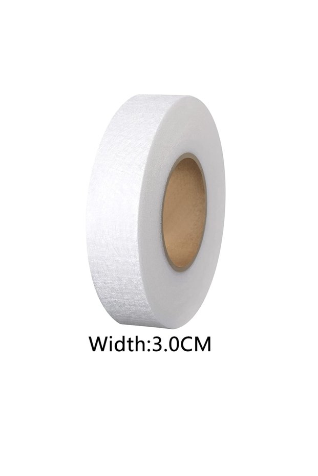 Width 3.0cm 65Yard Fabric Fusing Tape Adhesive Iron on Hem Tape Double-side Interlining For Pants Cu