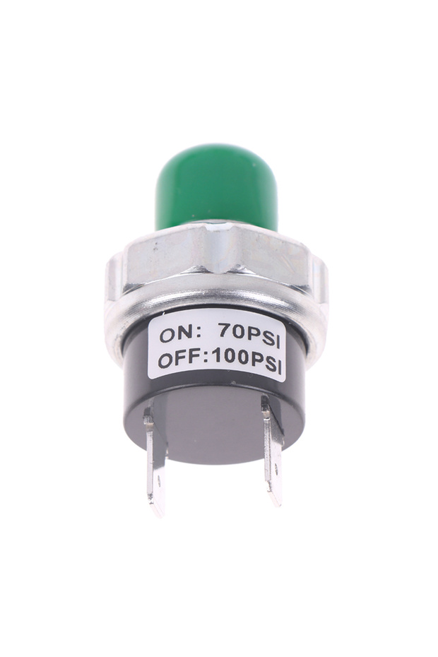 70-100PSI 1Pc 12V/24V DC Air Compressor Pressure Switch 70-100/90-120PSI Aluminum Alloy 1/4" NPT Air