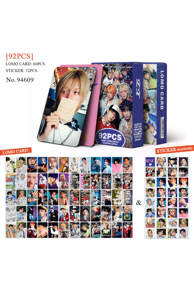 EX 92Pcs P1Harmony New Album EX Laser Photocards Kpop Star Collection Lomo Cards Holographic Flash C