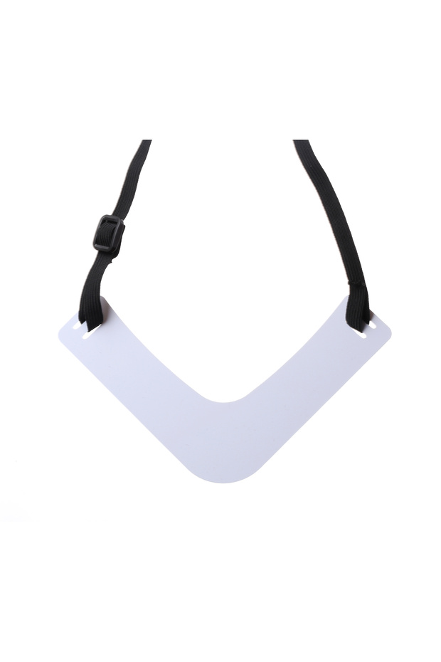 WHITE Beard Shaper Neckline Ultimate Shaping Template Beard Guide Trimmer Tool Stencil Shaving Tool