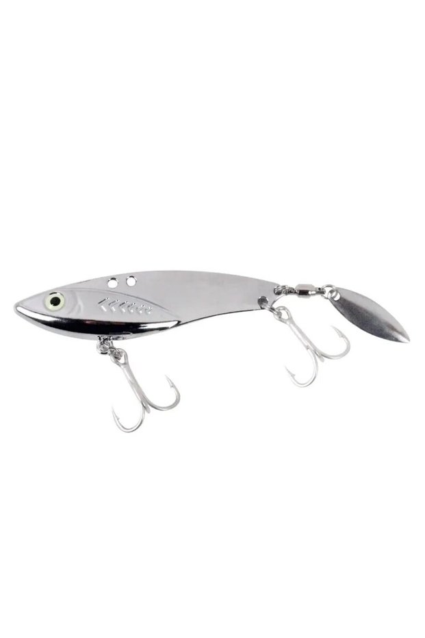 30g Silver 5g-30g Freshwater Saltwater Long Cast VIB Lure Zinc Alloy Metal Fish VIB Bait