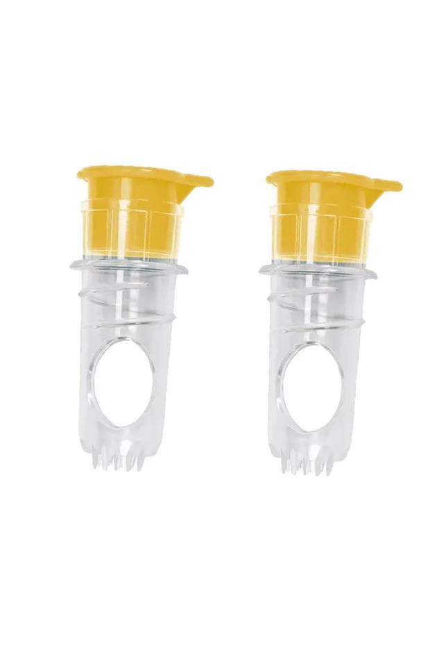 Yellow 2pcs 2/1Pcs Manual Lemon Juicer Portable Lemon Squeezer Washable For Lemon Orange Limes Citru