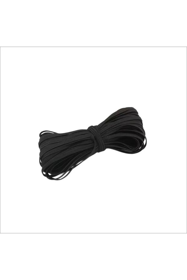 3mm 10M black 10M 3mm Flat Elastic Band Sewing Stretch Rope Flat Elastic Band High Elastic for DIY