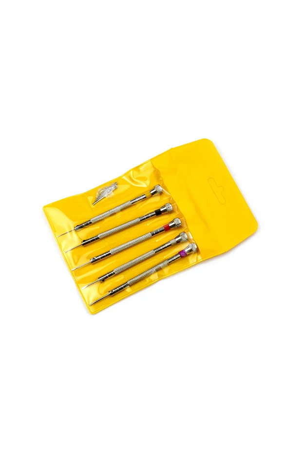 5pcs set 0.8-1.6mm Steel Screwdriver for Watch Repairing Portable Watch Tools Band Removal with Mini