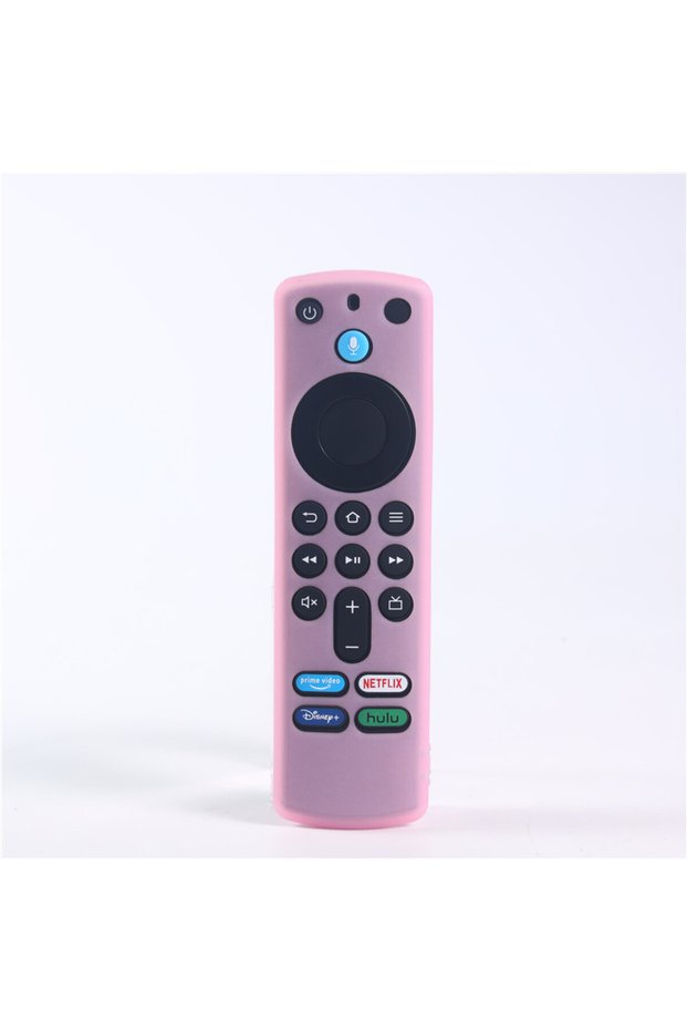 Glow Pink Silicone Protective Cover for Fire Stick 4K MAX 3rd Gen Remote Glow-in-the-Dark Anti-Drop