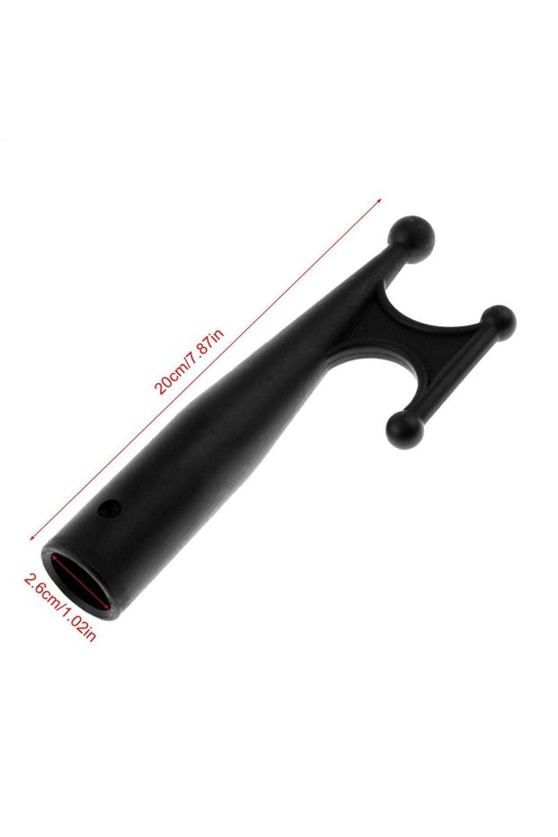 20X2.6CM Boat Accessories Nylon Boat Hook 20X2.6CM black Boats Hook Head End For Mooring Yacht Nylon