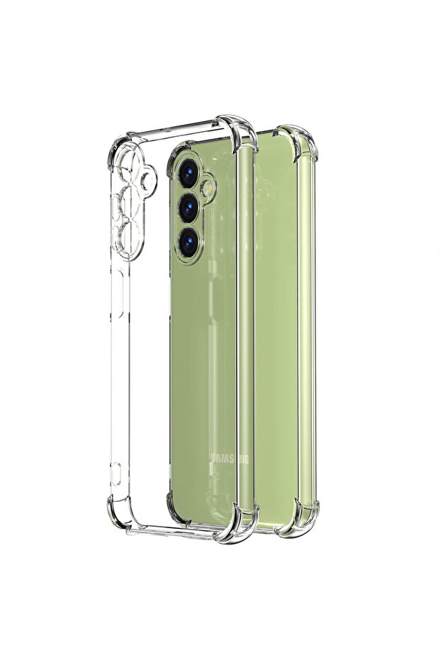 A36 5G Clear Transparent Silicone Anti-drop Case For Samsung Galaxy S25 S24 S23 FE Plus Ultra A16 A2