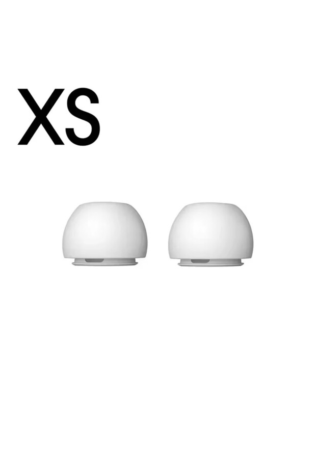 1 pair XS Eartips For Airpods Pro 1/2 Ear Pads Silicone Case Pressure Relief Hole Ear Caps Cushion E