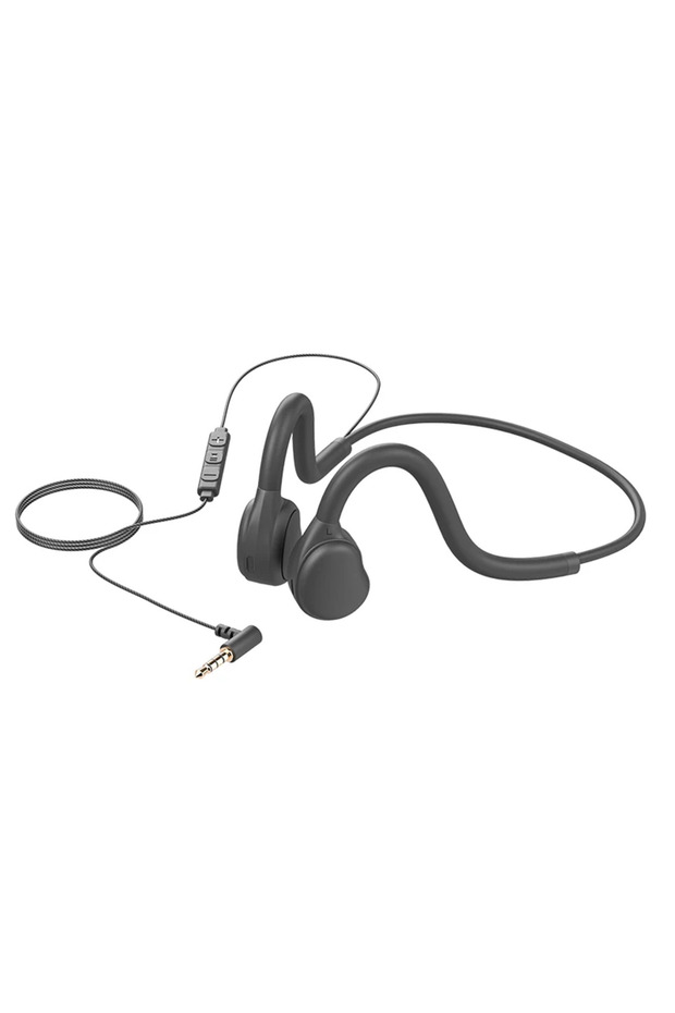 3.5mm plug Open Ear Air Conduction Headphones 3.5mm Wired Stereo Not in Ear Music Headset Ultra Ligh