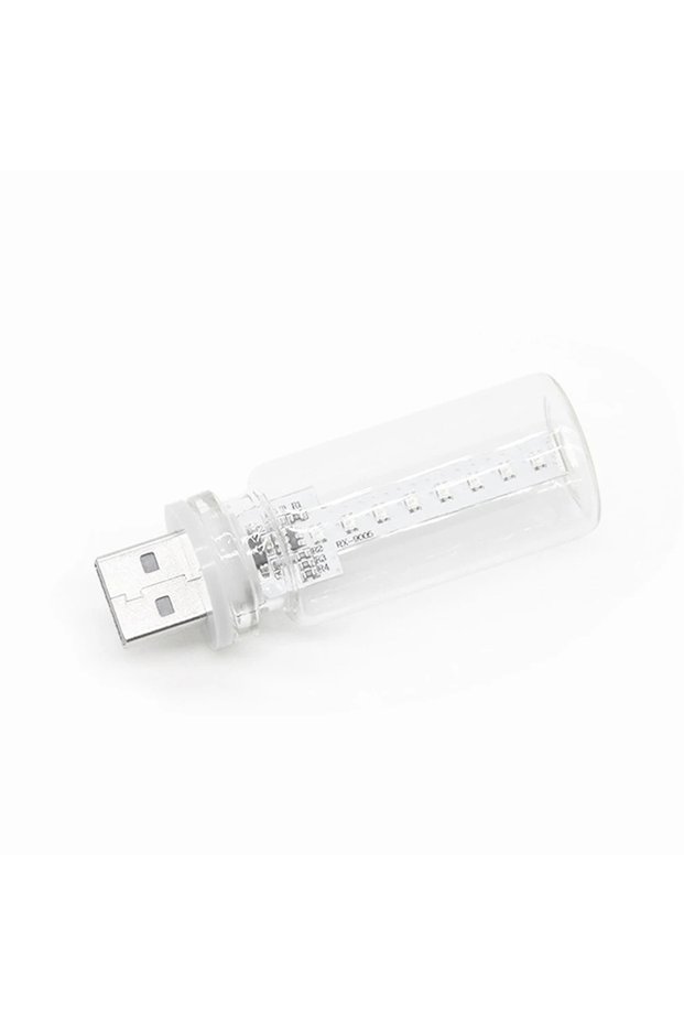 Multicolor Clear Usb Led Night Light Bulb Dimmable Multicolored Rgbw Frosted Glass Cover Touch Senso