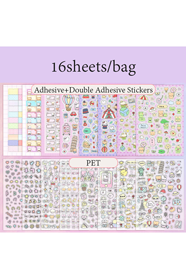 S25575-2 Mr Paper, Little Noga Sticker Book Series sticker book scrapbooking stickers Student Statio