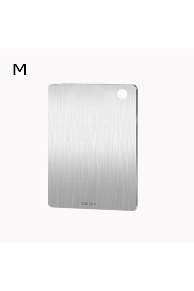 SliverM New Cutting Board for Kitchen 304 Stainless Steel Chopping Board Thickened Board Double Side