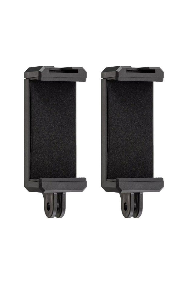 2x Phone Clip Phone Clip Holder Mount Adapter for Smartphone Iphone Huawei Samsung Tripod 1/4 Inch N