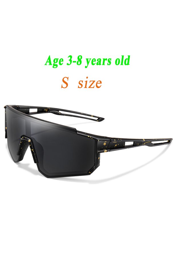 DK1 3-14 Year Old Children Baseball Sunglasses Kids Boys Girls M Size Youth BicycleUV400 Outdoor Spo