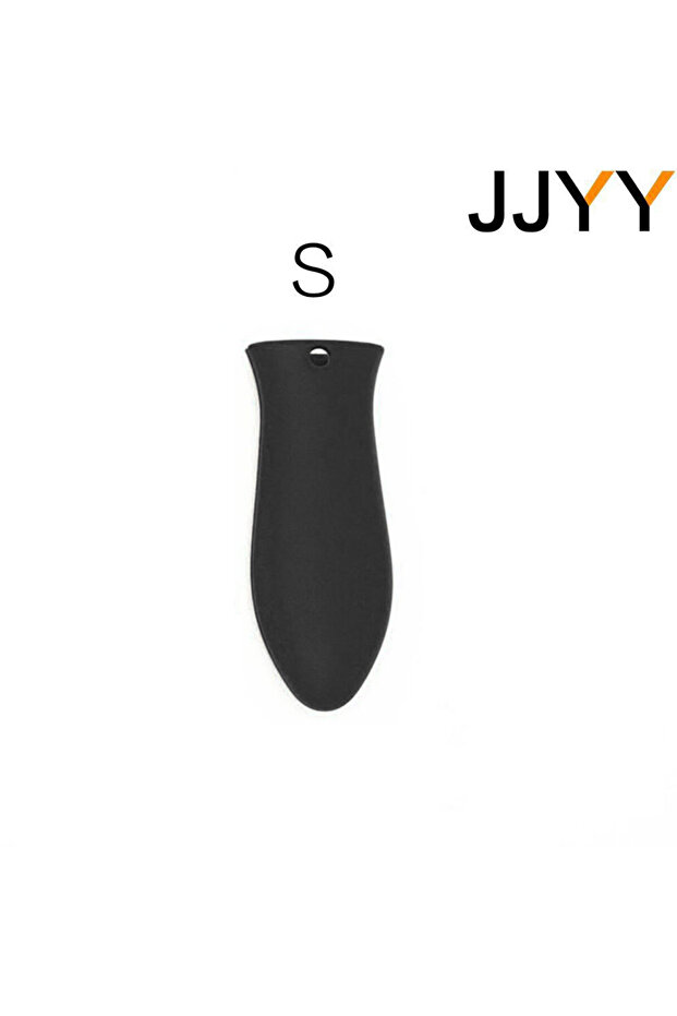 S Black JJYY Pot Holder Handle Anti Slip High Temperature Resistance Potholder Silicone Skillets Gri