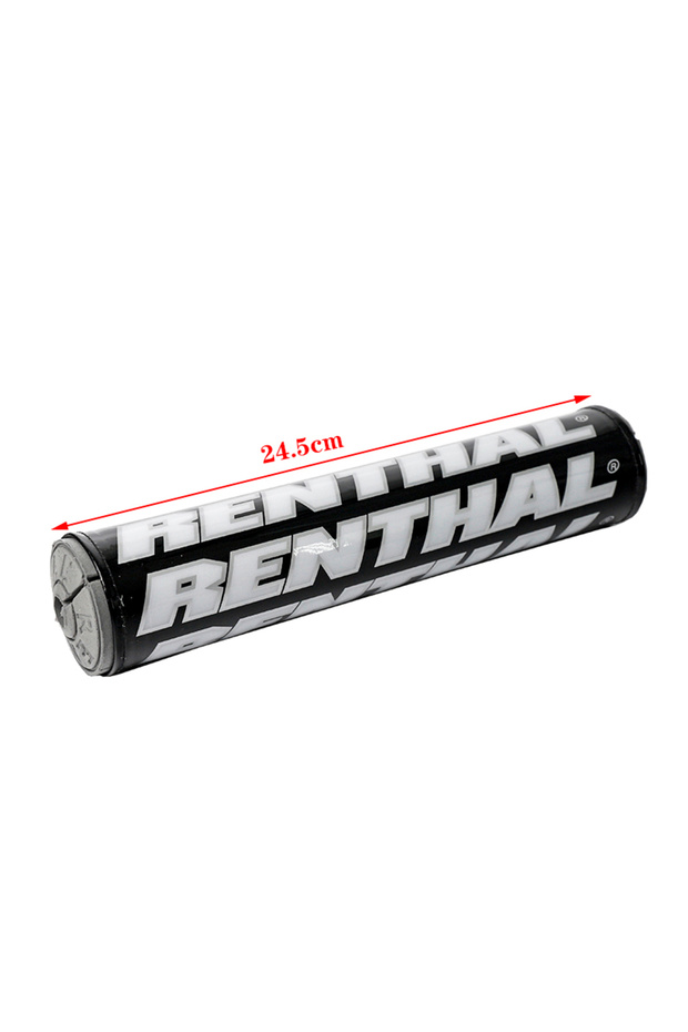 RENTHAL black 25cm Motorcycle Round Cushion Crossbar Foam Chest Pad for Renthal Handlebar SXF EXC CR