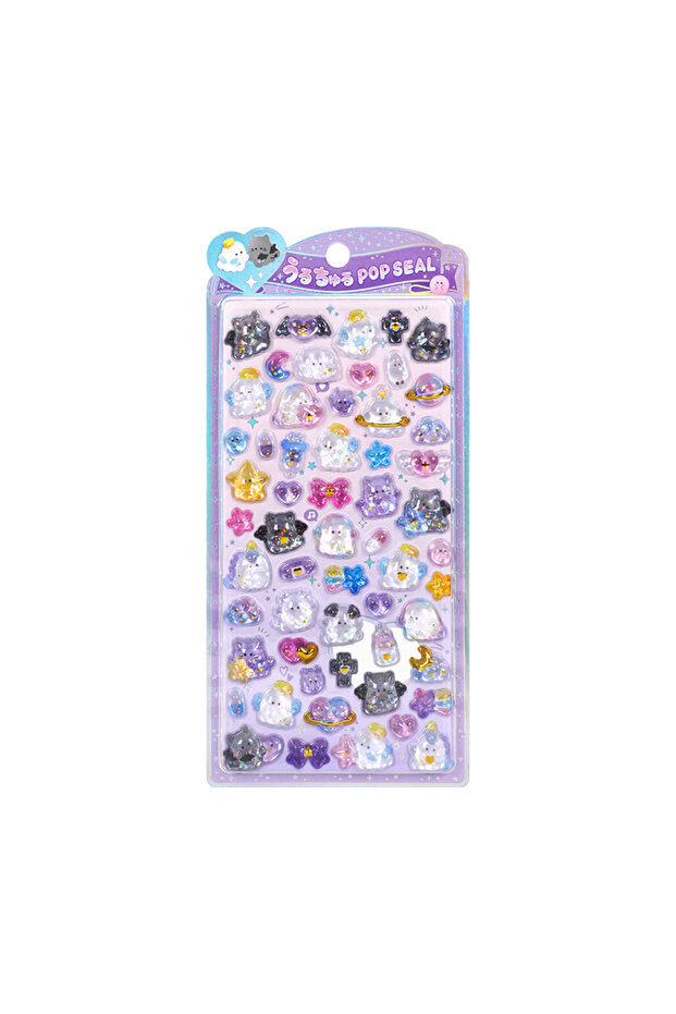 BKE05 Mini Japanese Style New Cartoon 3D Drop Relief Stickers Scrapbooking DIY Journaling Stationery