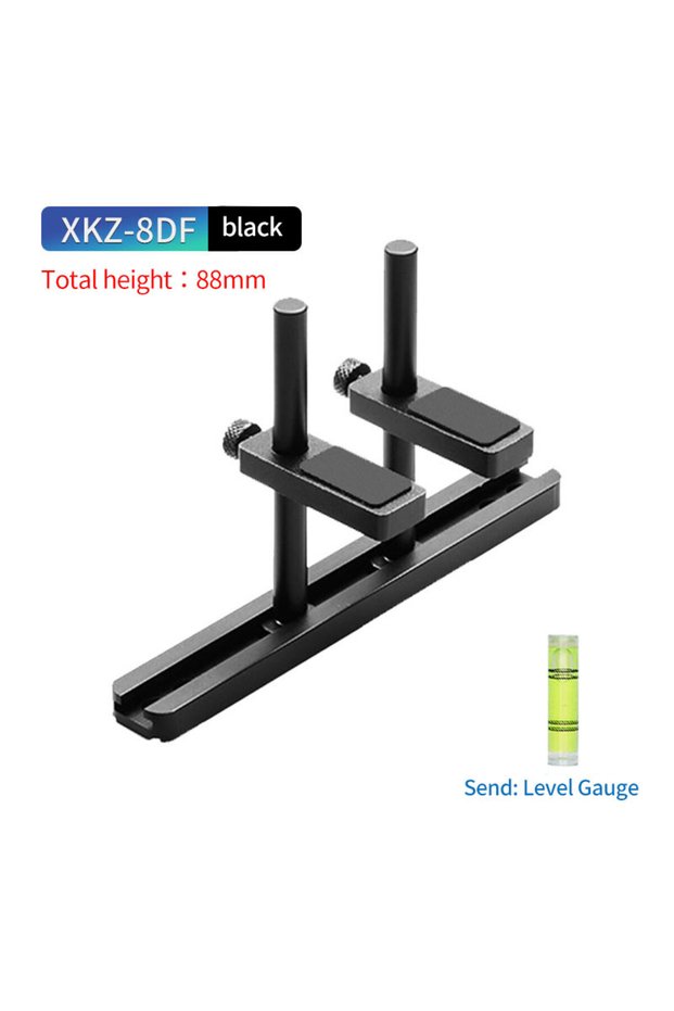 8DF-BK FinalCool XKZ8DF/12DF Aluminum Alloy Graphics Video Stand Adjustable GPU Desktop PC Case Brac