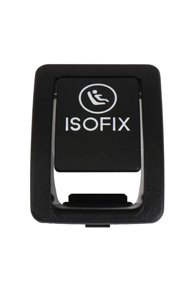 black Car Rear Child ISOFIX Switch 2059200513 Rear Child Seat Safe ISOFIX Cover for Mercedes C Class