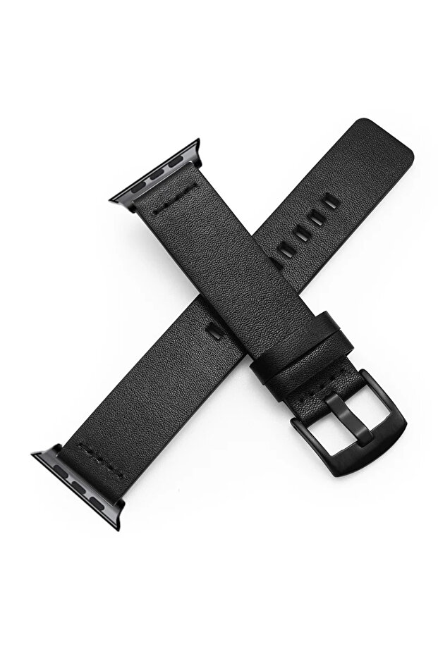42 44 45 46 49mm BB Leather Band Strap for Apple Watch Ultra 2 Band 49mm 10 9 8 7 45 44 41mm High Qu