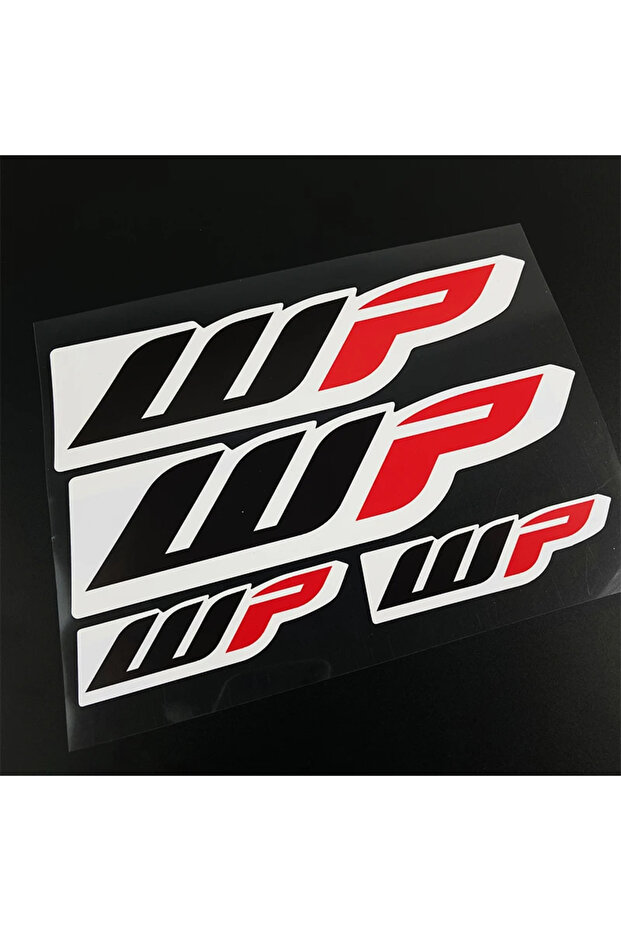 C-22cm x 11cm 1SET Motorcycle Stickers Motocross Front Forks Wp for Shock Absorbers Cool Logo Suspen