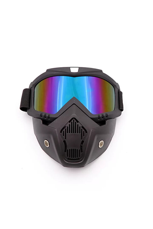 Dazzling color Goggles Full Face Hd Transparent Fog-proof Sand-proof Electric Welding Protective Gla