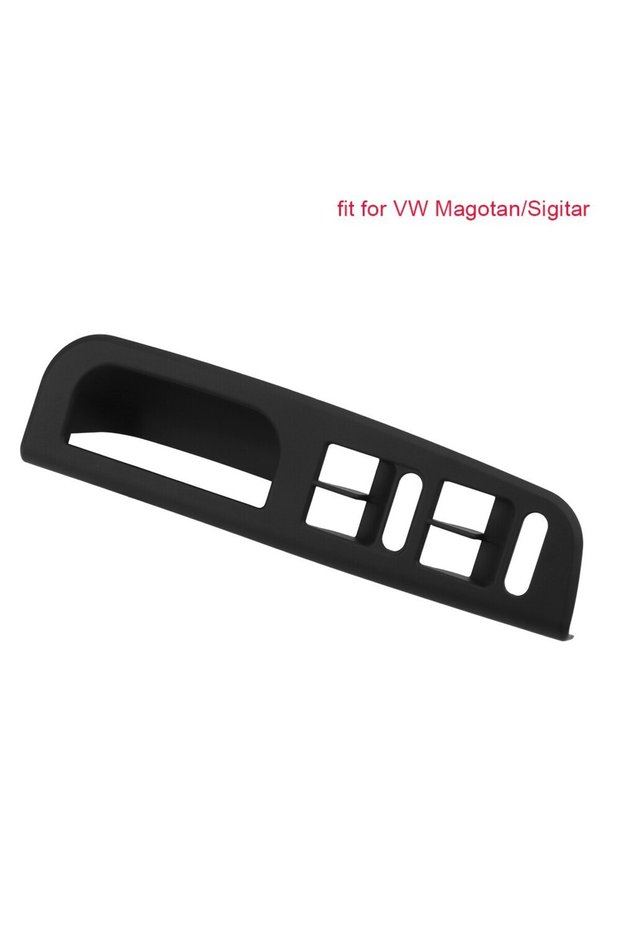 black 1 Piece Driver Side Car Door Handle Window Control Switch Panal For Volkswagen VW Passat B5 Go