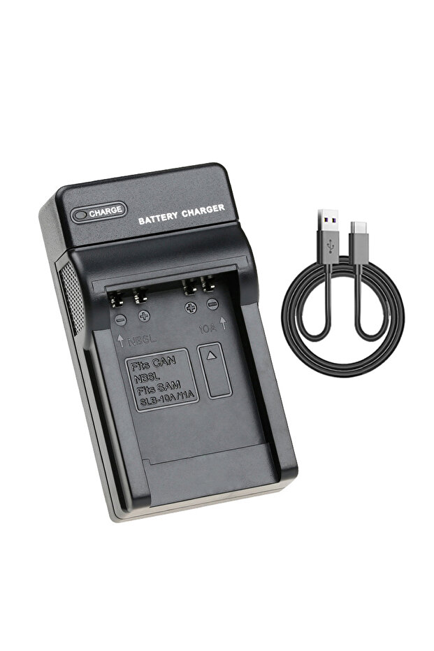 SLB-10A Charger SLB-10A SLB10A SLB-11A Camera Battery USB Charger for Samsung EX2F WB150F WB2