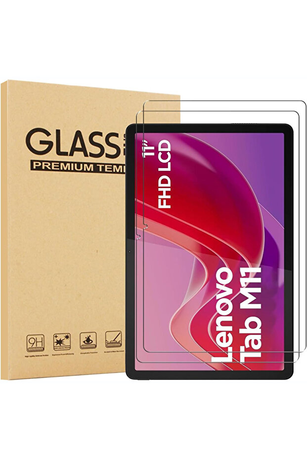 2pcs Tempered Glass 2pcs 9H Tempered Glass For Lenovo Tab M11 2024 11'' TB330FU Xiaomi Pad 2024 Clea