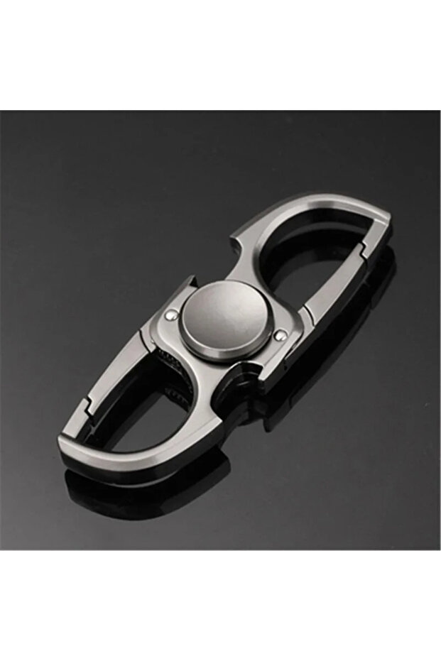 Black Multifunctional Finger Spinner Fidget Hand Spinner Anti-Anxiety Toy Relieves Stress Spinner Ke