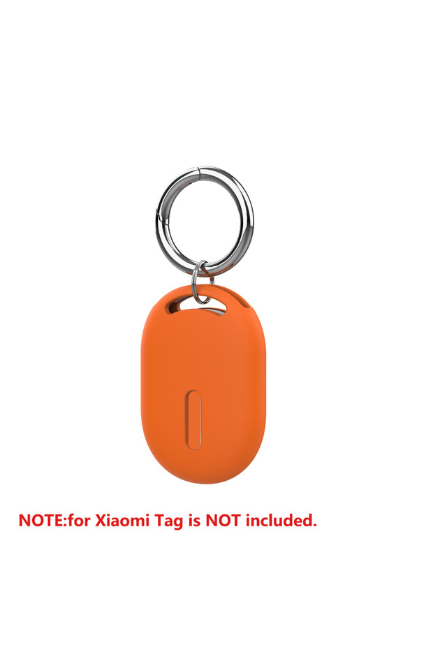 1PCS Orange 2026New Silicone Protective Case for Xiaomi Tag Tracker Anti-scratch Full Coverage Cover