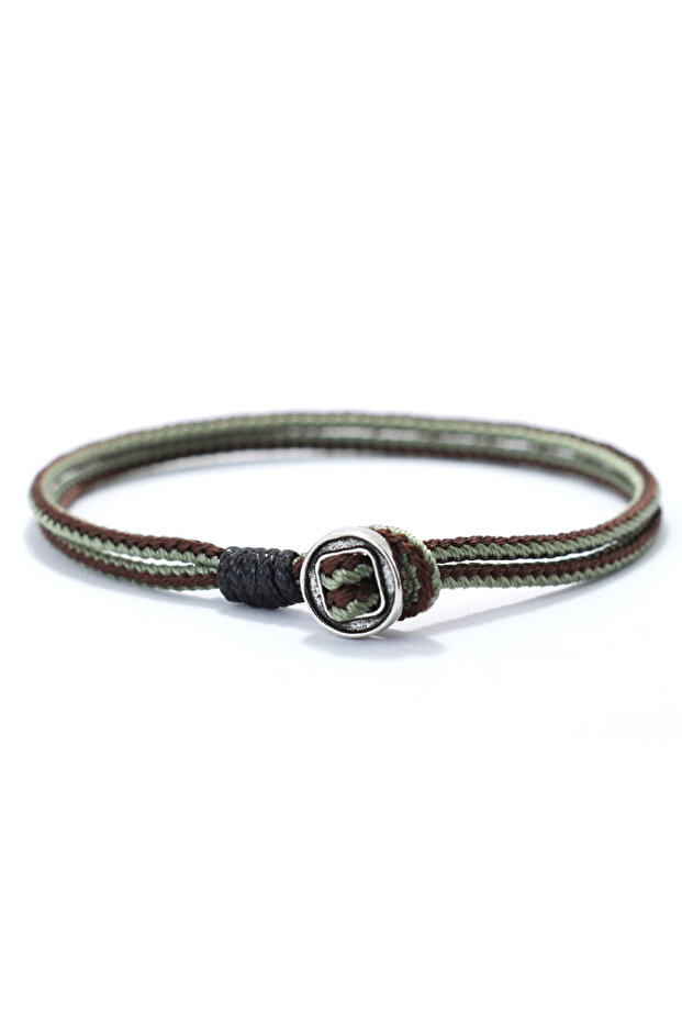 19.5cm Brown 2mm Handmade Antique Rope Bracelet Simple Easy Hook Mens Armband Braclet