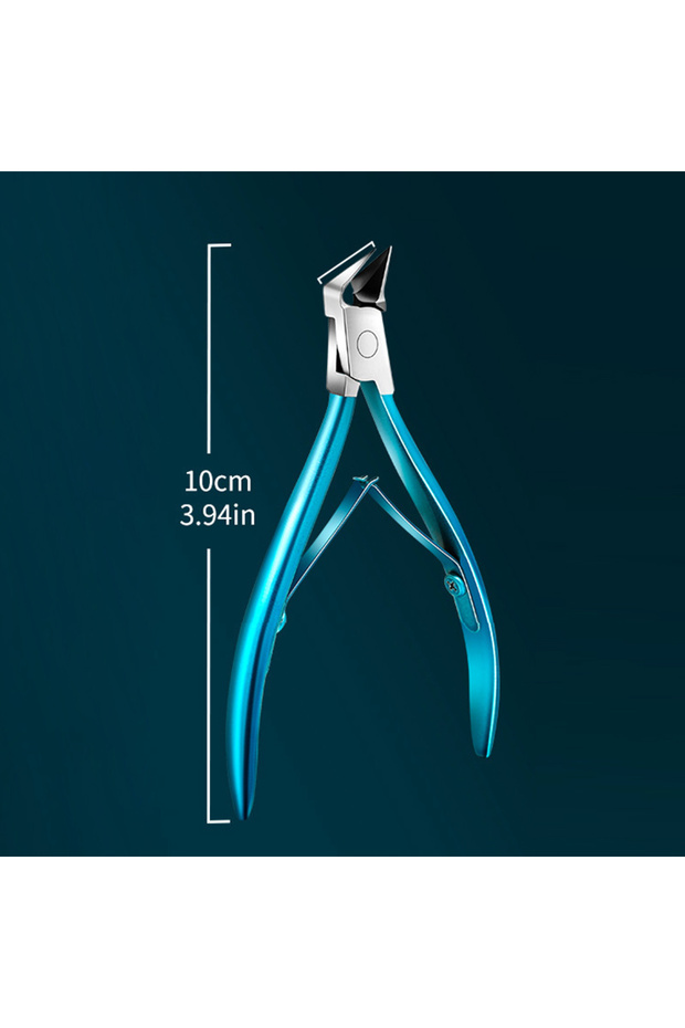 A-Green Ingrown Nail Clipper Manicure Tools Stainless Steel Toenail Clipper Straight Blade for Ingro