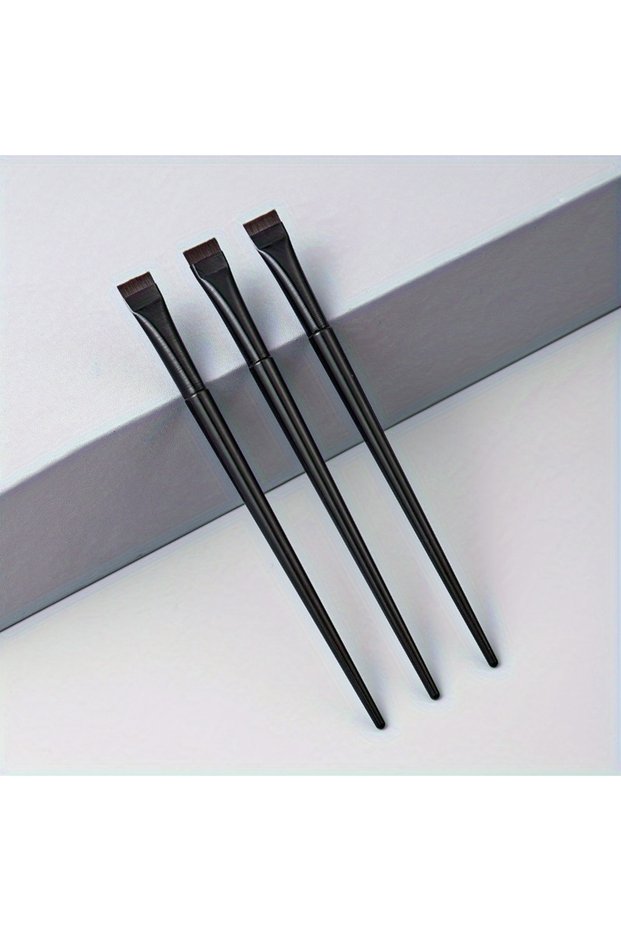 3pcs Blackwings Silicone Eyelash Lift Tool Set - Reusable Curling & Perming Pads for Perfect Curls,