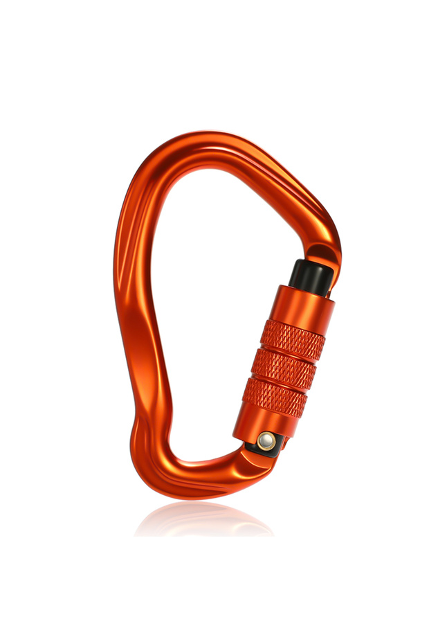 7109TN-Orange CLIWIZ Brand 23KN Outdoor Professional Carabiner 7075 Aviation Aluminum Safety Automat