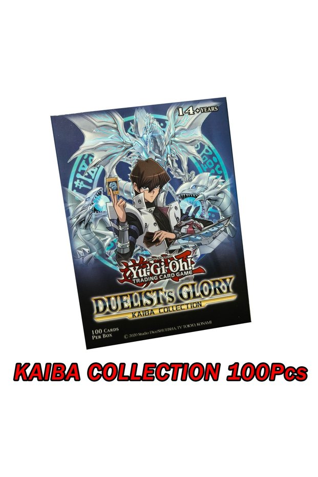 2 Kaiba Type 100pcs Yu Gi Oh Anime Style Cards Blue Eyes Dark Magician KAIBA RAFAEL Orichalcos Yug
