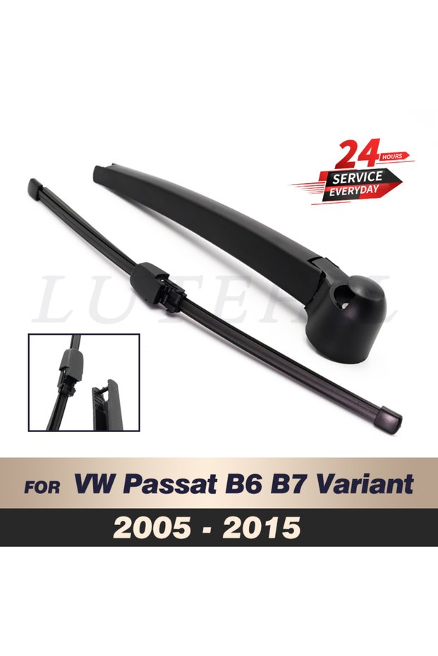 1 set Wiper 11" Rear Wiper Blade & Arm Set Kit For VW Passat B6 B7 Variant 2005-2011 2006 2007 2008