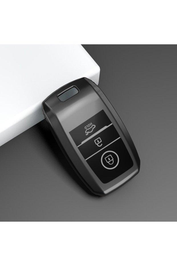 A grey shell 3 Buttons TPU Shell For KIA Rio Rio5 Sportage Ceed Cerato K3 KX3 K4 K5 Sorento Optima P