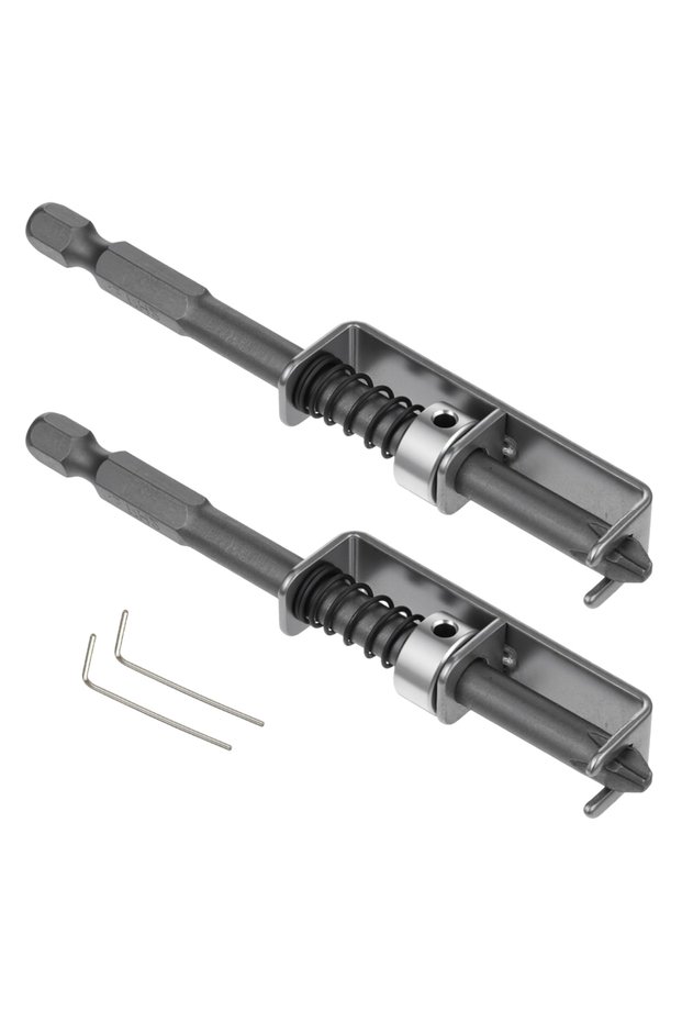 Hexagonal 2 Pcs Rafford Screw Holder Drill Bit Phillips Anti-Drop Screwdriver Bit Fixing Clamp Set S