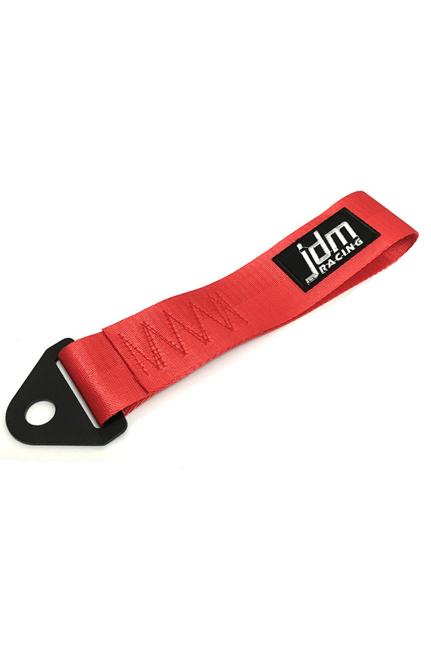 red towing High-Strength Nylon Tow Strap Universal JDM RACING Car Tow Auto Trailer Ropes Front and R