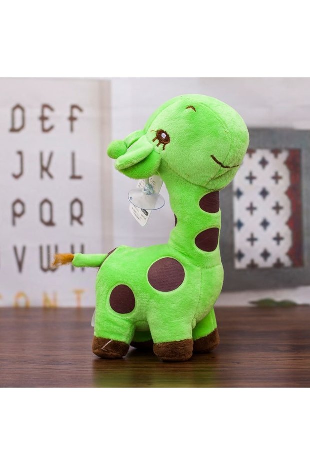 18CM green 18cm Unisex Cute Gift Plush Giraffe Soft Toy Animal Dear Doll Baby Kid Child Christmas Bi