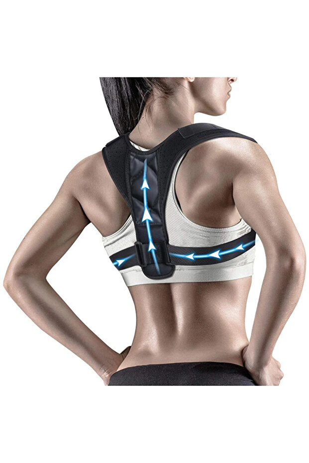 XL Back Posture Correction Belt Hunchback Corrector Adult Men and Women Sitting Posture Correction B