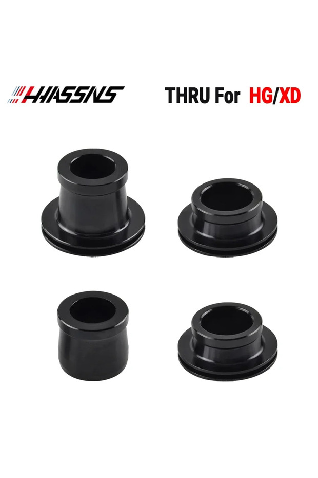 THRU endcap HG XD HASSNS PRO7 Bicycle Hub Adapter HG/XD/MS Bicycle Hub Body Drive QR/THRU Endcap for